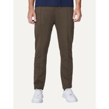 Imagem de Calça Reserva Masculina Moletom Indaia Jogger Marrom-Masculino