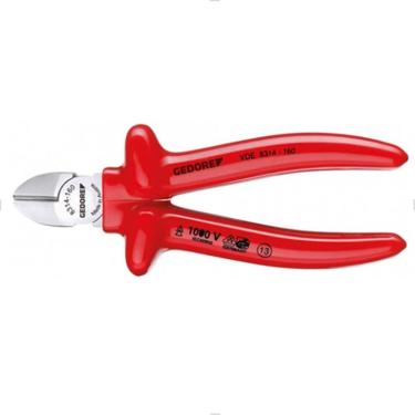 Imagem de Alicate de Corte Diagonal 6.1/2" VDE Isolado Gedore