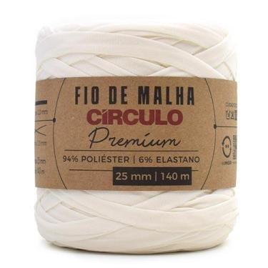 Imagem de Fio de Malha Premium Círculo 140 metros, 7684 PORCELANA