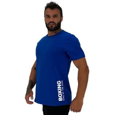Imagem de Camiseta Tradicional Masculina MXD Conceito Estampa Lateral Boxing Kin