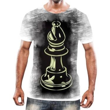 Imagem de Camiseta Camisa Jogo Tabuleiro Xadrez Rei Torre Rainha HD 14 - Enjoy S