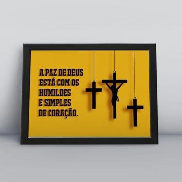 Imagem de Quadros TAC Religião Cristã 068 - 20x30cm - MDF - Colorido