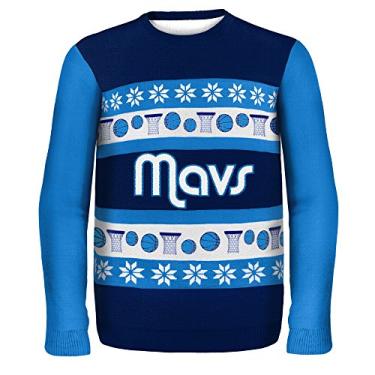 Imagem de Suéter feio Dallas Mavericks One Too Many grande