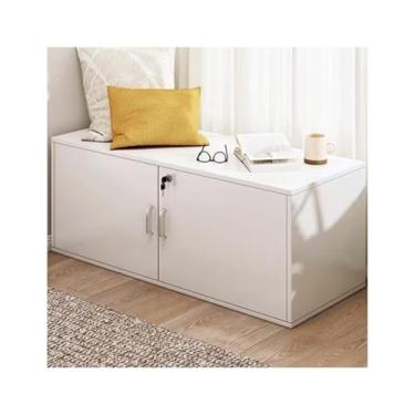 Imagem de LICONG-2019 Armário de janela de varanda armário de armazenamento pode ficar baixo armário de armazenamento varanda armário de chão armário de armazenamento variado armário de armazenamento varanda