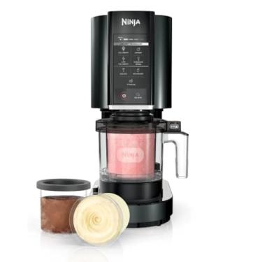 Imagem de Ninja Sorvete Creami, sorvete, máquina de milkshake + 3 frascos de creme, preto