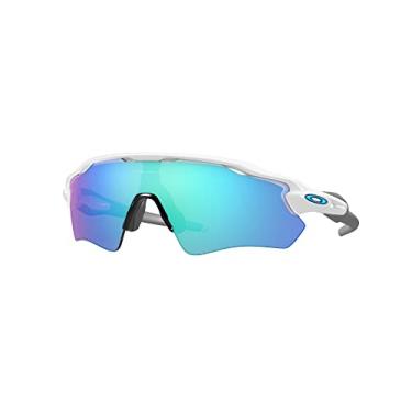 Imagem de Oakley Pacote de óculos de sol OO9208: OO 9208 920873 Radar Ev Path Polido Branco P e Coleira Preta Grande Kit de acessórios, Radar Ev Path branco polido P, 38/138/128