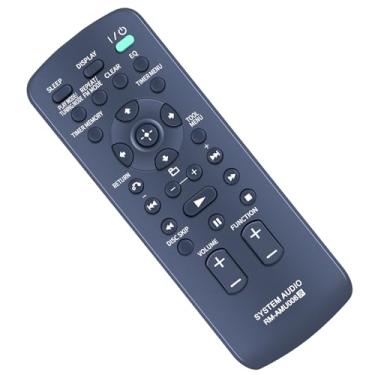 Imagem de Novo controle remoto de substituição RM-AMU008 adequado para sistema estéreo Sony Hi-Fi LBT-ZX66i HCD-EC68P HCD-ZT4 HCD-ZX66i HCD-ZX99I LBT-ZT4 LBT-ZX99i MHC-EC98P SS-EC78S SS-WG4 SS-WG98S SS-ZT4