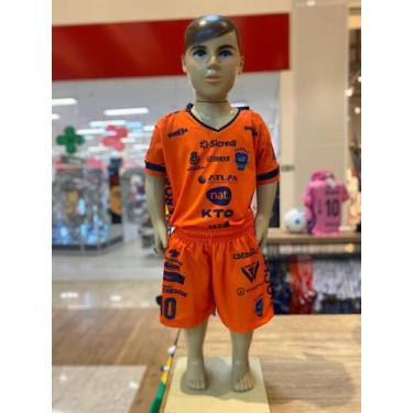 Imagem de Conjunto Infantil Pato Futsal  - Inove Uniformes Personalizados, Laran