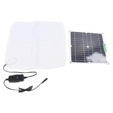 Imagem de Painel Solar de Aquecimento de Animais de Estimação Painel Solar 12V 50W Ponto de Aquecimento Portátil Macio para Passeios de Carro e Uso Ao Ar Livre