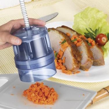 Imagem de Bate Pik Picador Processador Manual Cortador Legumes Verdura Frutas Ba