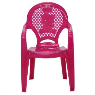 Imagem de Cadeira Infantil Tramontina Catty Estampada em Rosa