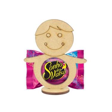 Imagem de  Kit Porta Bombom MDF Dia Das Crianças Decoração De Mesa Festa  - Crip