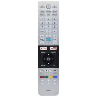 Imagem de XINFUTE Novo CT-8521 genuíno adequado para controle remoto Toshiba Smart TV F40L3400 50L3400 CT-8516