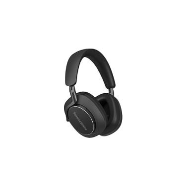Imagem de Bowers & Wilkins Fones de ouvido sem fio over-ear Px8, cancelamento de ruído ativo avançado, materiais luxuosos, vida útil da bateria de 30 horas, carregamento rápido de 15 minutos, preto