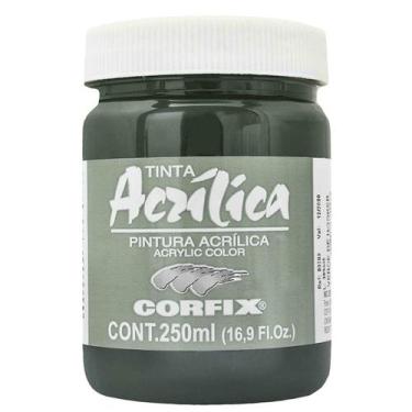 Imagem de Tinta Acrílica 250ml G2 088 Verde Hooker Corifx - CORFIX, 088 - VERDE 