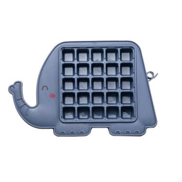 Imagem de Forma De Gelo Divertida Infantil Elefante Azul 25 Cavidades