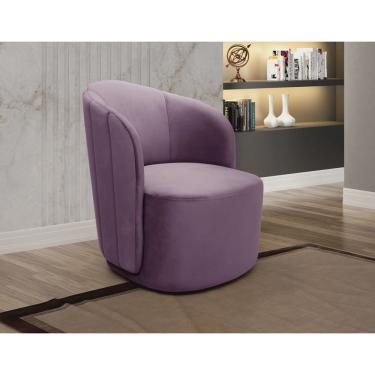 Imagem de Poltrona Concha Stela Decoração Moderna Sala, Recepção, Escritório