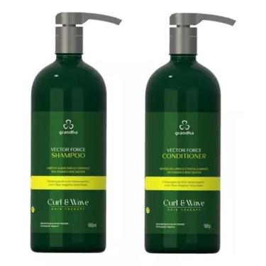 Imagem de Grandha Shampoo E Condicionador Cacheados Curl & Wave 980G