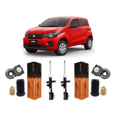 Imagem de Par Amortecedor Kit Coxim Dianteiro Fiat Mobi 2020