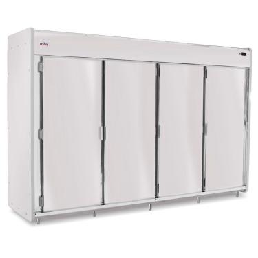 Imagem de Mini Câmara Fria Para Carnes 4 Portas Rf060 Frilux Mini Câmara 3750 Litros Inox 220v