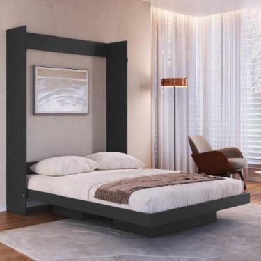 Imagem de Cama Casal Articulada Vertical 145,6cm x 208cm com 2 Nichos - Art In Q