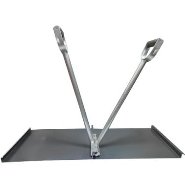 Imagem de GELANZIWA Costureiros manuais resistentes, costuradores manuais de ferramentas de chapa metálica, alicate de dobra de metal para dobrar e costurar bordas de metal (475)
