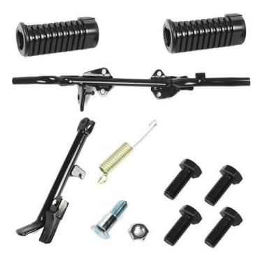 Imagem de Estribo Pedal Apoio Completo Cg 125 150 Fan Titan 09 At 2013