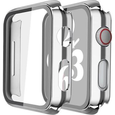 Imagem de Estojo com protetor de tela de vidro temperado para Apple Watch 40mm -