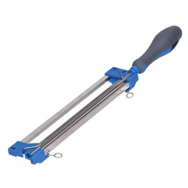 Imagem de Motosserra apontador 2 em 1 alta eficiência aço motosserra arquivo para afiação precisa rápida em fazendas e florestas Material Labor Saving Design