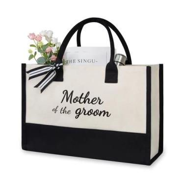 Imagem de Sacola de lona TopDesign para a mãe do noivo