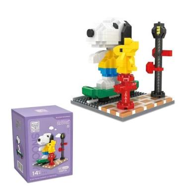 Imagem de Snoopy Série Mini Blocos De Construção Personagem Dos Desenhos Animado