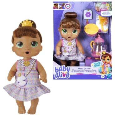 Imagem de Boneca Baby Alive Festinha Chá Sophia Sparkle Morena G0609