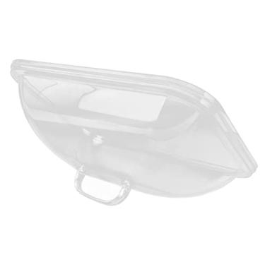 Imagem de Capa de respingos, transparente, acrílico, à prova de poeira, retangular, prática, prática, capas de prato para cozinha (Médio 80 X 60 X 53 cm / 31,5 X 9,3 X 21,9 polegadas)