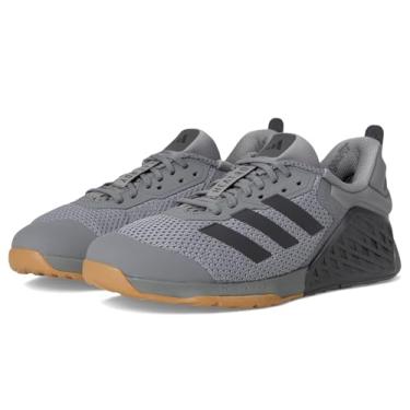 Imagem de adidas Tênis de treinamento unissex adulto Dropset 3, Cinza/Preto, 43 BR
