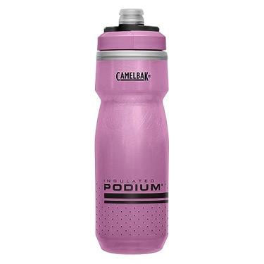 Imagem de CamelBak Podium Chill Bike Garrafa de água com isolamento térmico, roxa, 600 ml