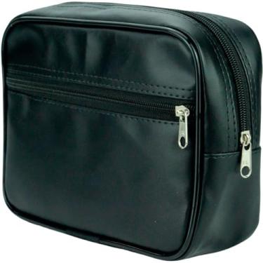 Imagem de Estojo Tecido Box Maxi Triplex Preto - 115122