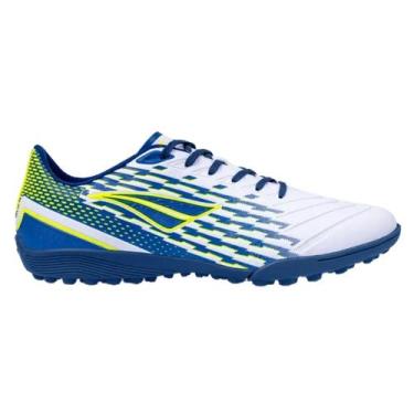 Imagem de Chuteira society penalty garra y-2.0, Branco mho amarelo, 40