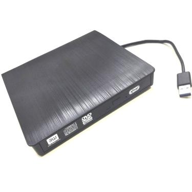Imagem de DVD player gravador leitor Ultra Slim portátil USB 3.0 DVD-RW externo gv02
