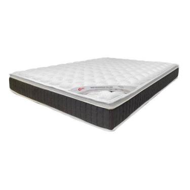 Imagem de Colchão King Molas New Tecnopedic Pillow 193x203 Castor, Cinza