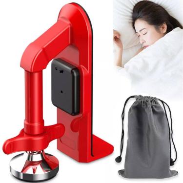 Imagem de Trava Porta Alarme 80 Dcb Alto Segurança Portatil Viagem Hotel Pousada Casa Bloqueador Acesso