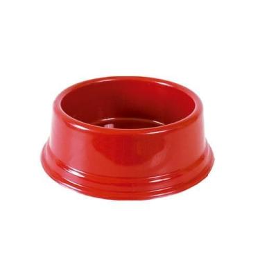Imagem de Comedouro Anti Formiga para Gatos e Cachorros, 1000ml, Vermelho, 24,5 x 16 x 9cm