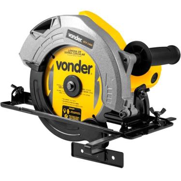 Imagem de Serra Circular 71/4" Elétrica 220V Vonder 1.400W Corte de Madeira Esquadria