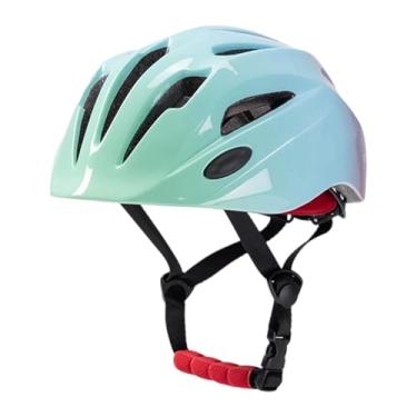 Imagem de Aymzbd Capacete de Bicicleta Infantil, Ajustável, Confortável, para Crianças, Patinação, Equipamento para Bicicleta, Skate, Equitação, Esportes, Azul