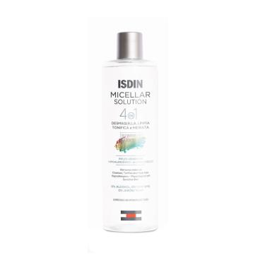 Imagem de Água Micelar Limpeza Facial 4 em 1 Isdin Micellar Solution 400ml