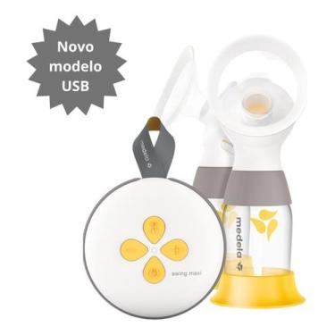Imagem de Bomba Tira Leite Elétrica Dupla Swing Maxi Hands Free - Medela
