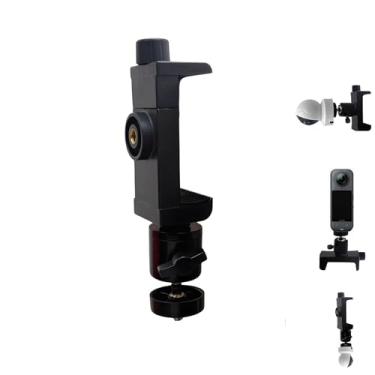 Imagem de NVRTTRR Suporte de câmera universal para babás eletrônicas, suporte de parafuso de 0,6 cm, braçadeira ajustável para móveis de 5,5 a 10,5 cm, compatível com sistema ótico infantil DXR-8/DXR-8 Pro