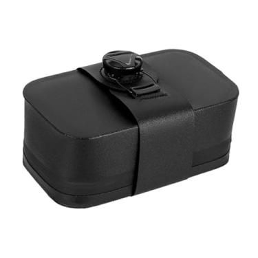 Imagem de Generic Bolsa de selim para bicicleta, bolsa para selim de ciclismo, acessórios para bicicletas de montanha, de portátil à prova d'água para bicicleta, Preto