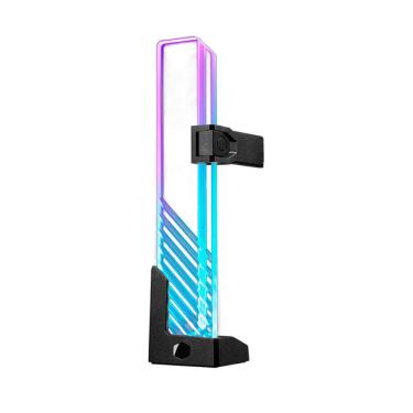 Imagem de Suporte para Placa de Video Cooler Master - Altura Regulável - Iluminação ARGB - MCA-U000R-GSBTG-00