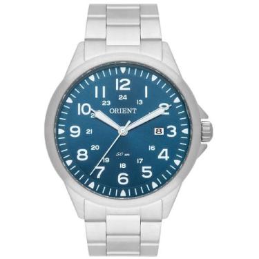 Imagem de Relógio Orient Masculino Analógico MBSS1380 D2SX Azul