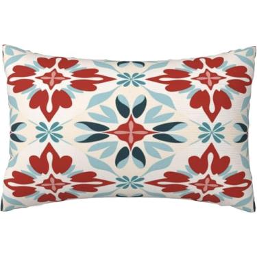 Imagem de Almofadas Ao Ar Livre à Prova D'água Capas De Almofada Nórdica 60cm X 80 Cm Conjunto De 2, Almofadas Boho Almofadas De Jardim à Prova D'água Capas De Almofad, Soft Short Plush, 60x90cm